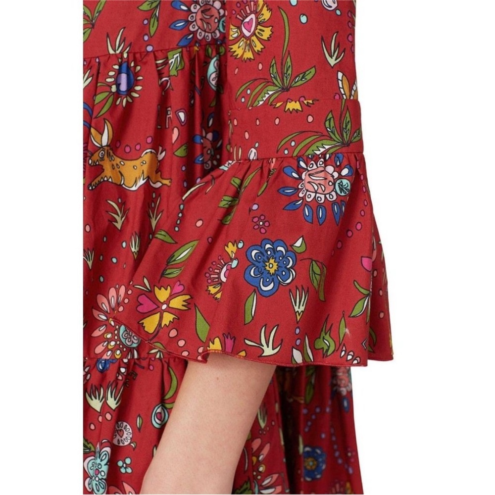 La DoubleJ Rent the Runway Pre-Loved Bambi Dress, Red, Medium - Picture 8 of 16